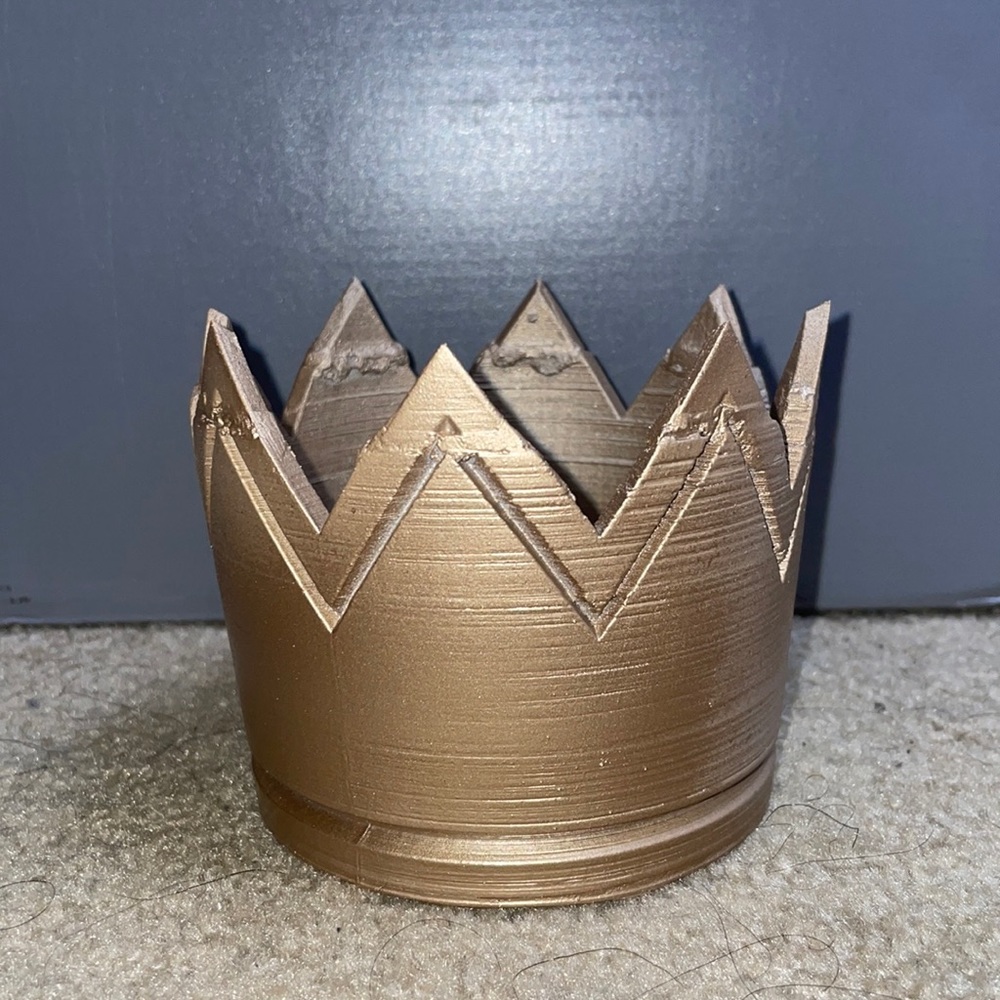 3d printed Fall Guys Crown!